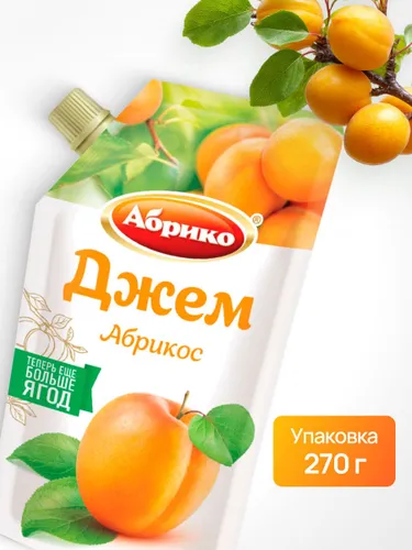 Джем абрикосовый 1шт. 270г Абрико
