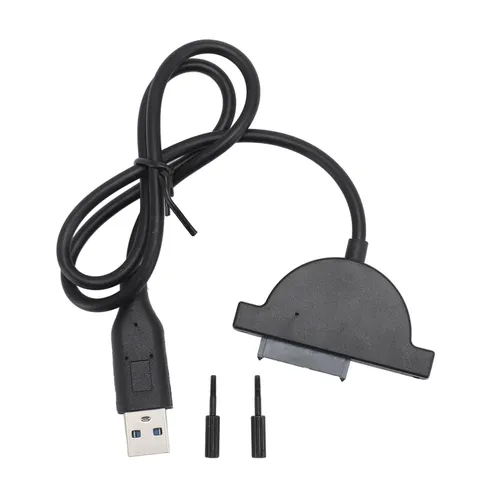 Кабель USB 2.0 - SATA для ноутбука, адаптер для CD/DVD привода, горячее подключение Plug and Play