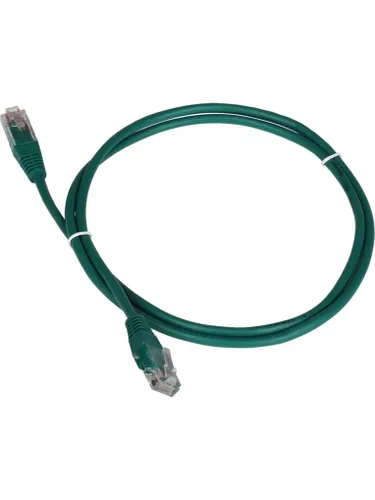 Патч-корд Lanmaster TWT-45-45-0.5-GN UTP RJ-45 вил.-вилка RJ-45 кат.5E 0.5м зеленый ПВХ