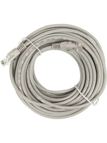 LANMASTER TWT-45-45-10-GY Кабель Патч-корд UTP вилка RJ-45-вилка RJ-45 кат.5е 10м серый ПВХ (уп.:1шт