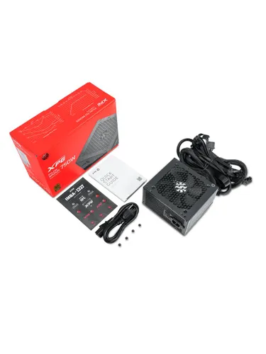 ADATA PYLON650B-BKCEU Блок питания XPG PYLON650B-BLACKCOLOR, 650 Вт, 80 PLUS Bronze, 120мм, черный