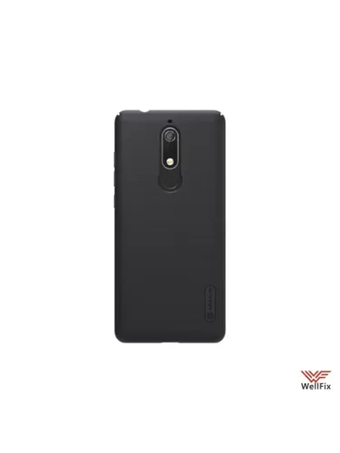 Пластиковый чехол для Nokia 5.1 черный (Nillkin)