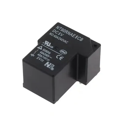 Реле NT90RNAE5CB 4-контактное 40А 1НО DC5V (электромагнитное, мощное, прямая поставка)