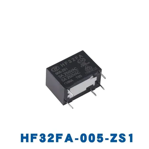 Реле HF32FA-005-ZS1, 5 контактов, 5A, электромагнитное реле