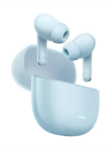 Redmi Наушники беспроводные с микрофоном Redmi Buds 6 Lite, Bluetooth, USB Type-C, голубой