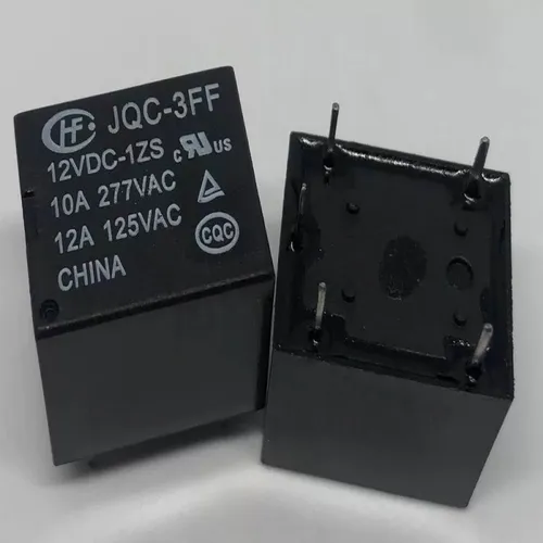 2pcs Реле JQC-3FF 12 В постоянного тока-1ZS 5-контактное 10 А