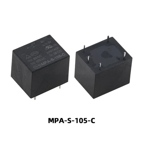 MPA-S-105-A 5-контактное реле 10A, нормально разомкнутое/нормально замкнутое (один вход - один выход