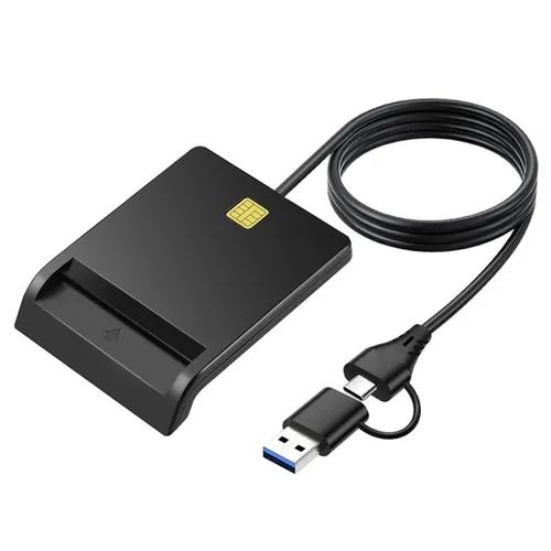 Многофункциональный USB 2.0 кардридер для ID IC SIM-карт
