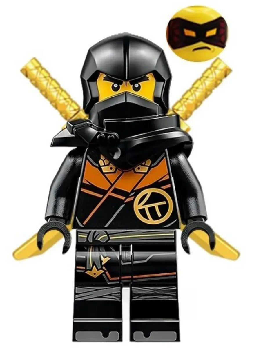 Фигурка Коул в костюме Похитителя теней / Ниндзяго / Минифигурка Ninjago