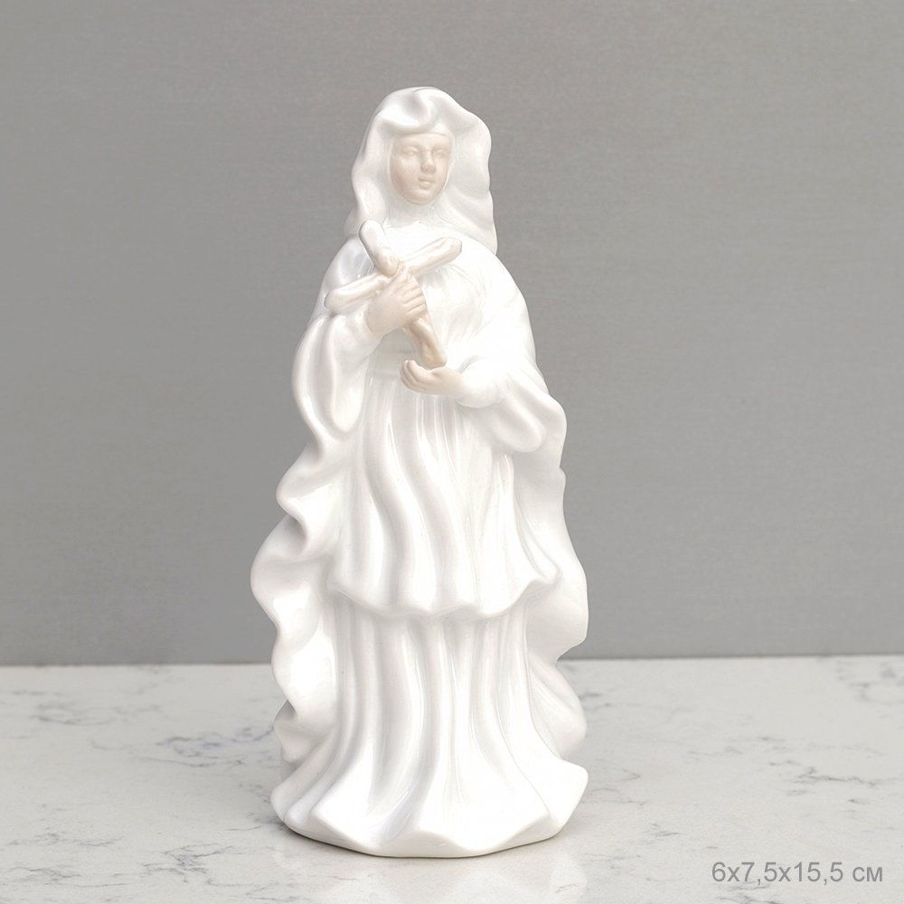 Статуэтка Мария Магдалина, фарфор, 6 х 7,5 х 15,5 см