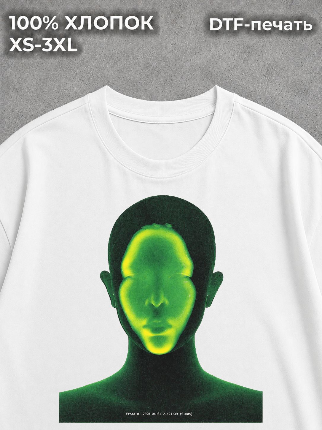 Футболка creepy type style