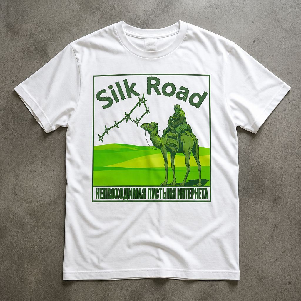 Футболка silk road