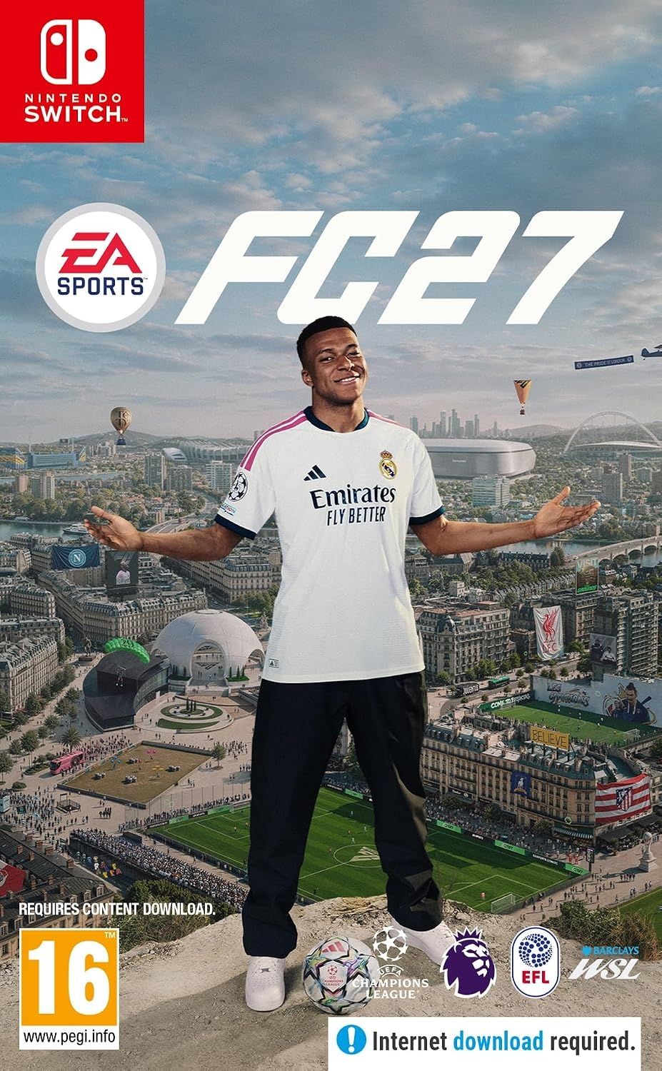 Игра EA Sports FC 27 (FIFA 27) (Nintendo Switch, русские субтитры)