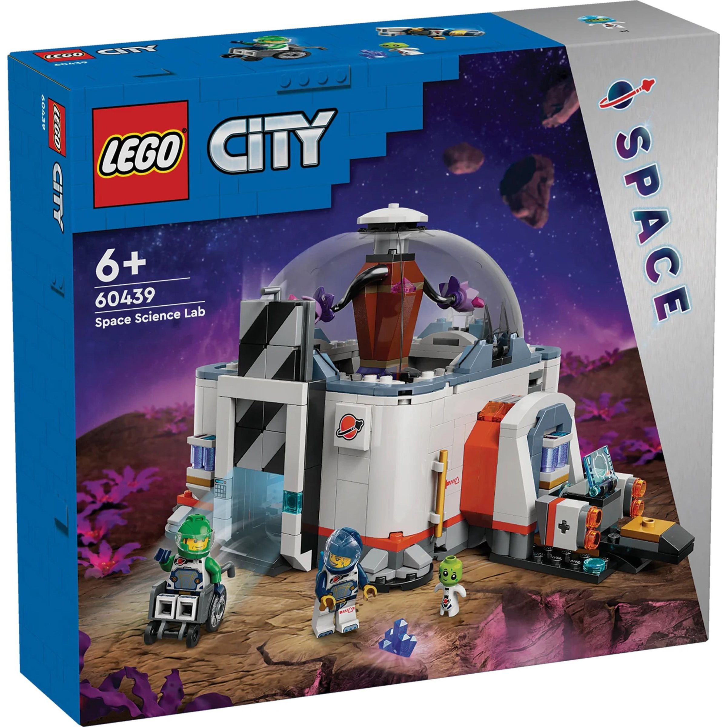 洋書 Light Construction Конструктор LEGO City 60439 Лаборатория космических наук