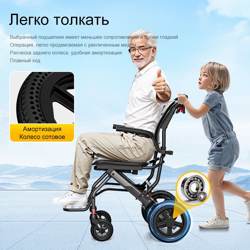 НемецкаяинвалиднаяколяскаCovnbxn,легкаяпортативная,маленькаятележкадляпожилыхлюдей