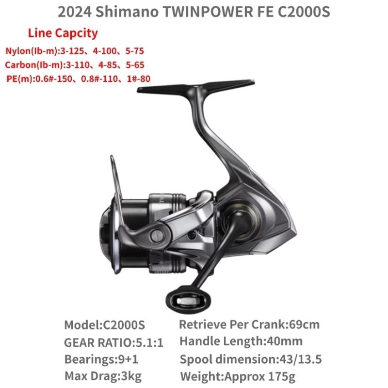 Shimano Twin Power C2000 купить на OZON по низкой цене