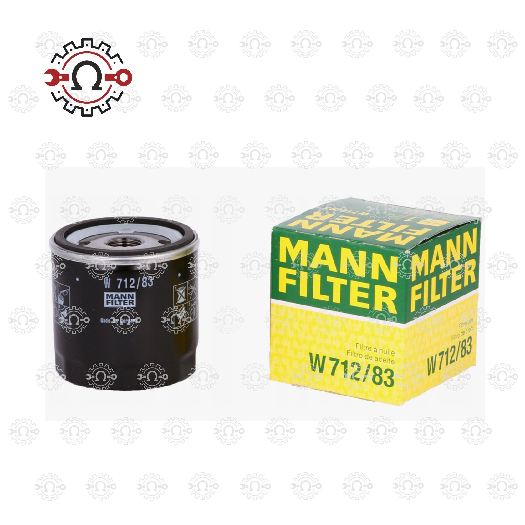 Фильтр масляный MANN-FILTER W712/83 LEXUS ES, GS, GX, IS ...