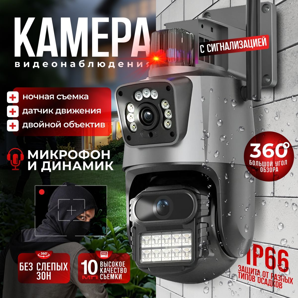 ワールド通信 ポリスアイ 防犯カメラ WH-006 CCD Камера