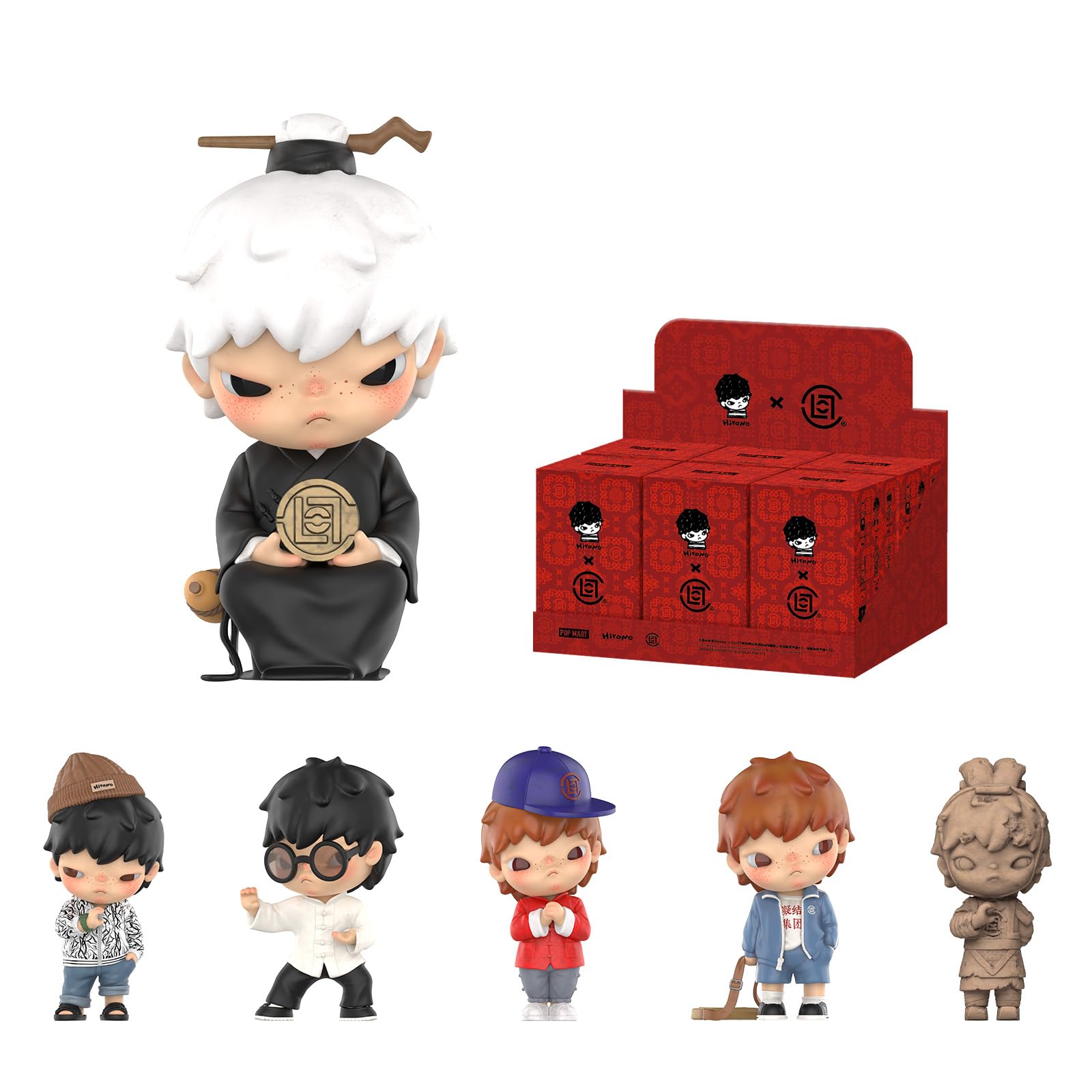 Коллекционная фигурка Слепая коробка POPMART Hirono Clot Series