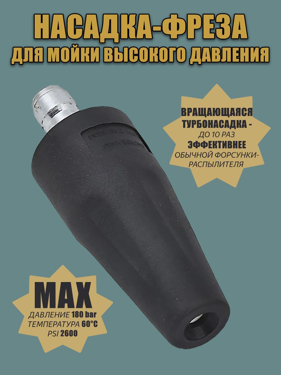 Насадкагрязеваяфрезадлямойкивысокогодавления(2600PSI)