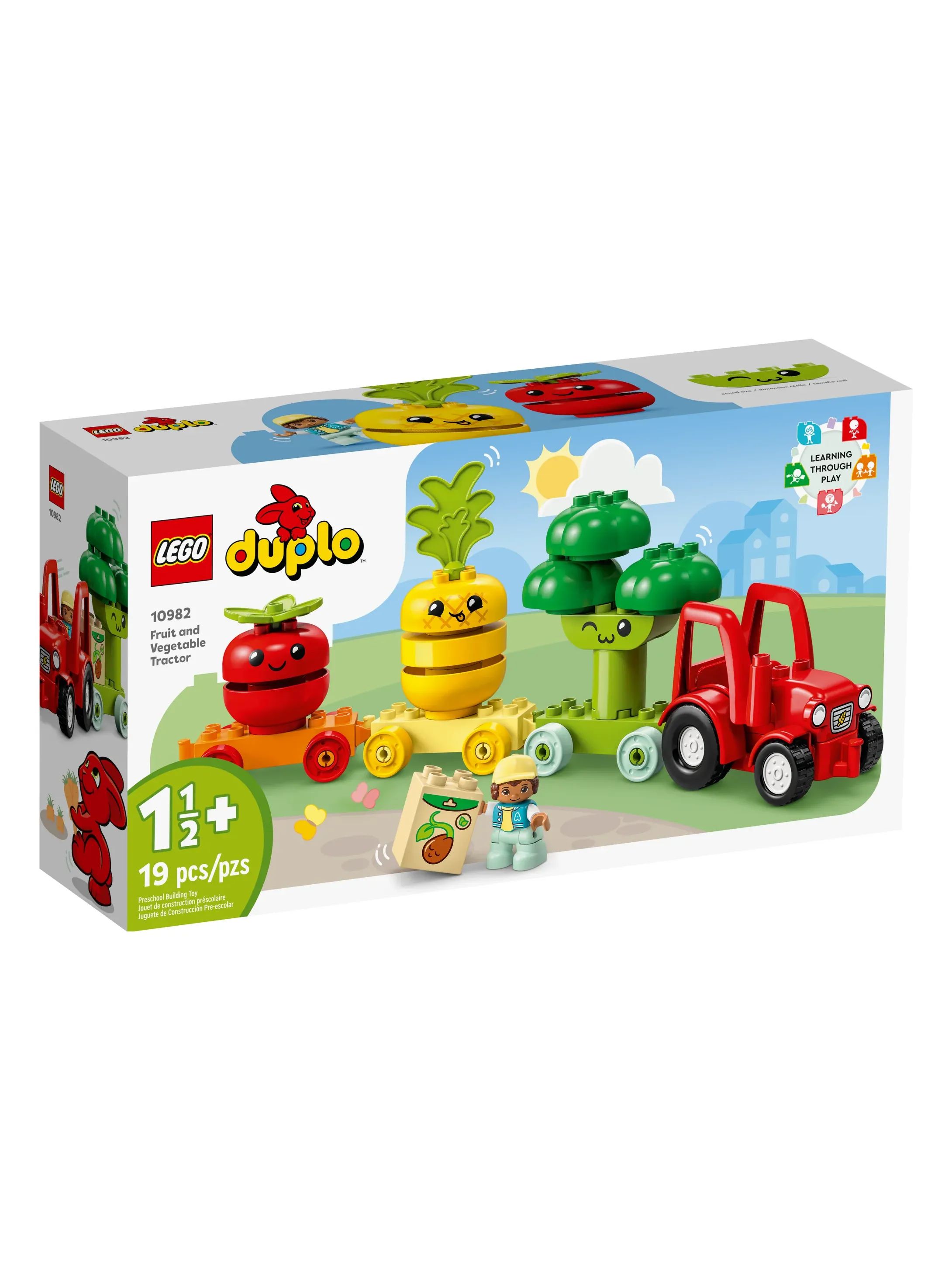 LEGO DUPLO 10982 My First Трактор с фруктами и овощами купить на