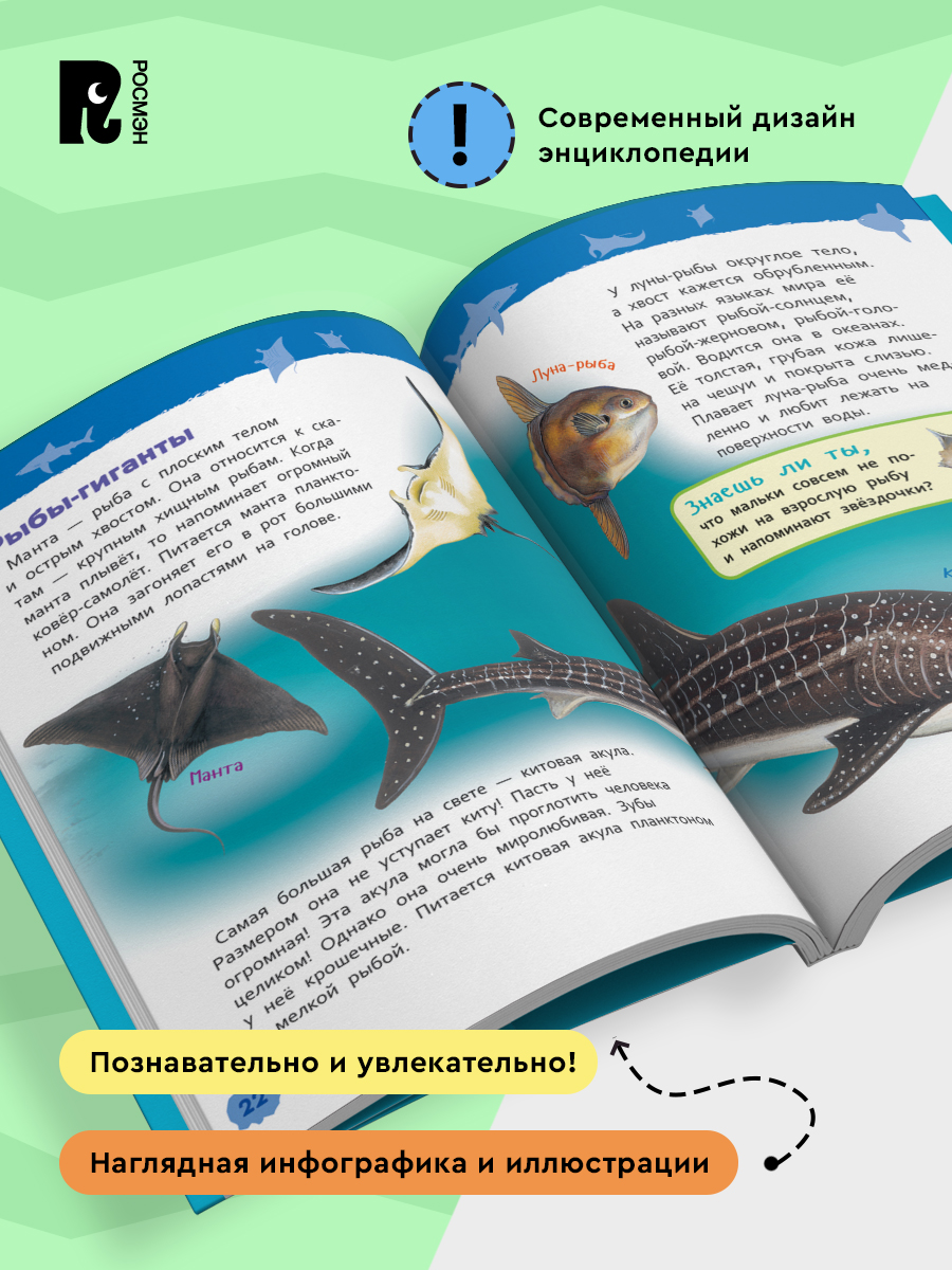 Подводный мир. Энциклопедия для детского сада | The Underwater World: Encyclopedia for Kindergarten - Ozon image 3