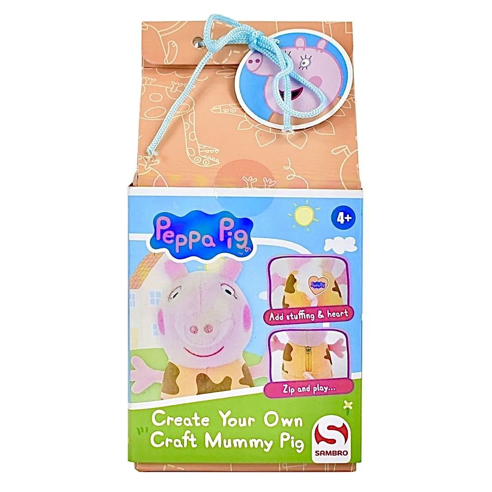 Свинка Пеппа / Peppa Pig Набор для создания мягкой игрушки Мама Свинка