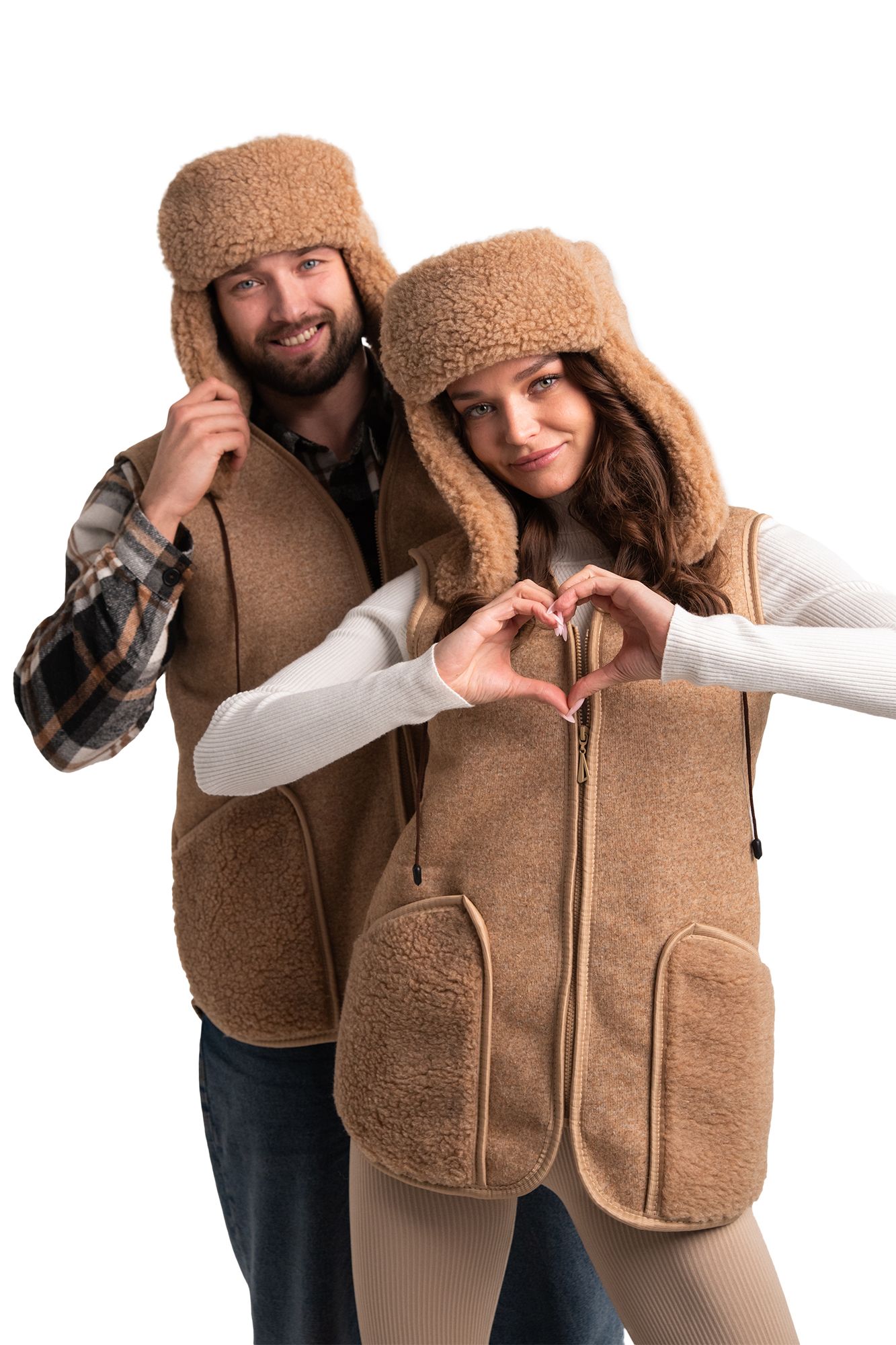 ЖилетмеховойWoollamb