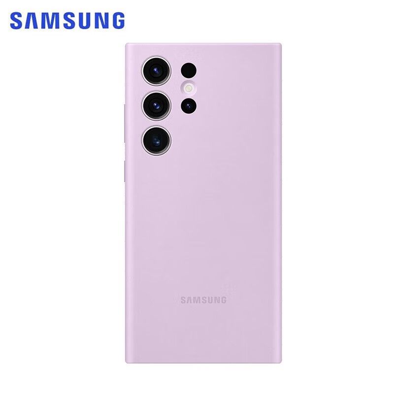 Samsung 智能手机壳, 硅胶, 紫色
