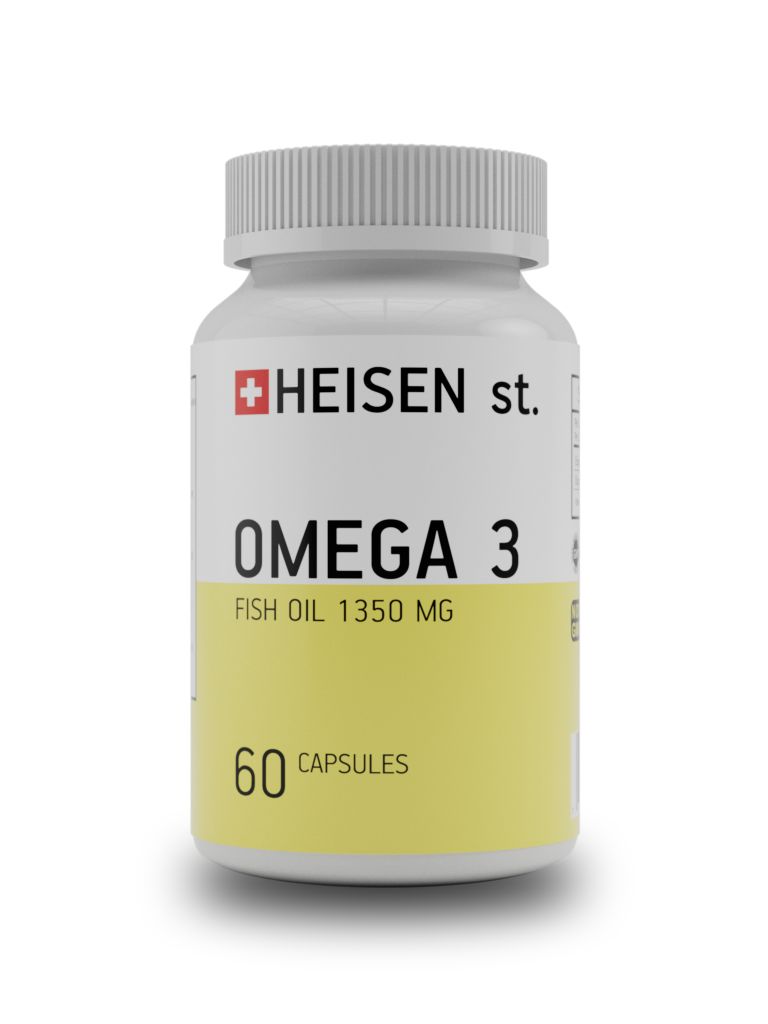 "Омега3("оmega3)Омега-3FishOil1350мг1капсула,рыбныйжирomega,витаминыбадыдлякрасоты,здоровьяиэнергииотHEiSENstandarts