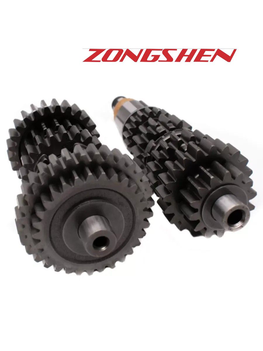 Комплект валов КПП в сборе 5 передач для Zongshen 172-175 fmm-5