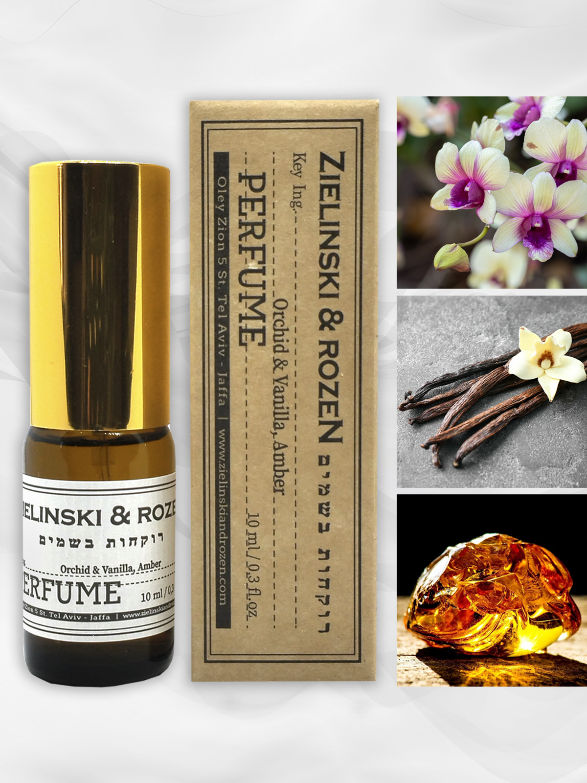 Духи Zielinski & Rozen Orchid & Vanilla, Amber (Зелински Розен