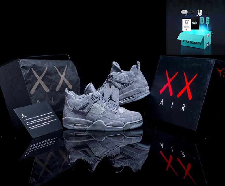 jordan 4 kaws for sale