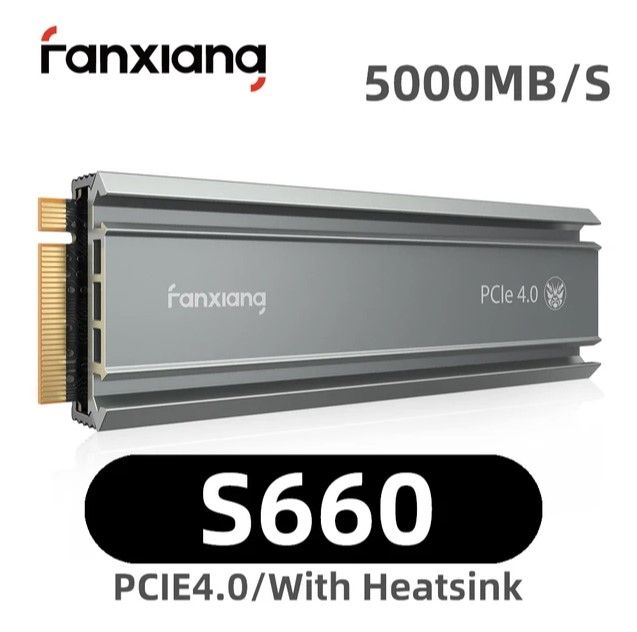 1 ТБ Внутренний SSD-диск FANXIANG 3D NAND S660 TLC PCIE4.0 (1
