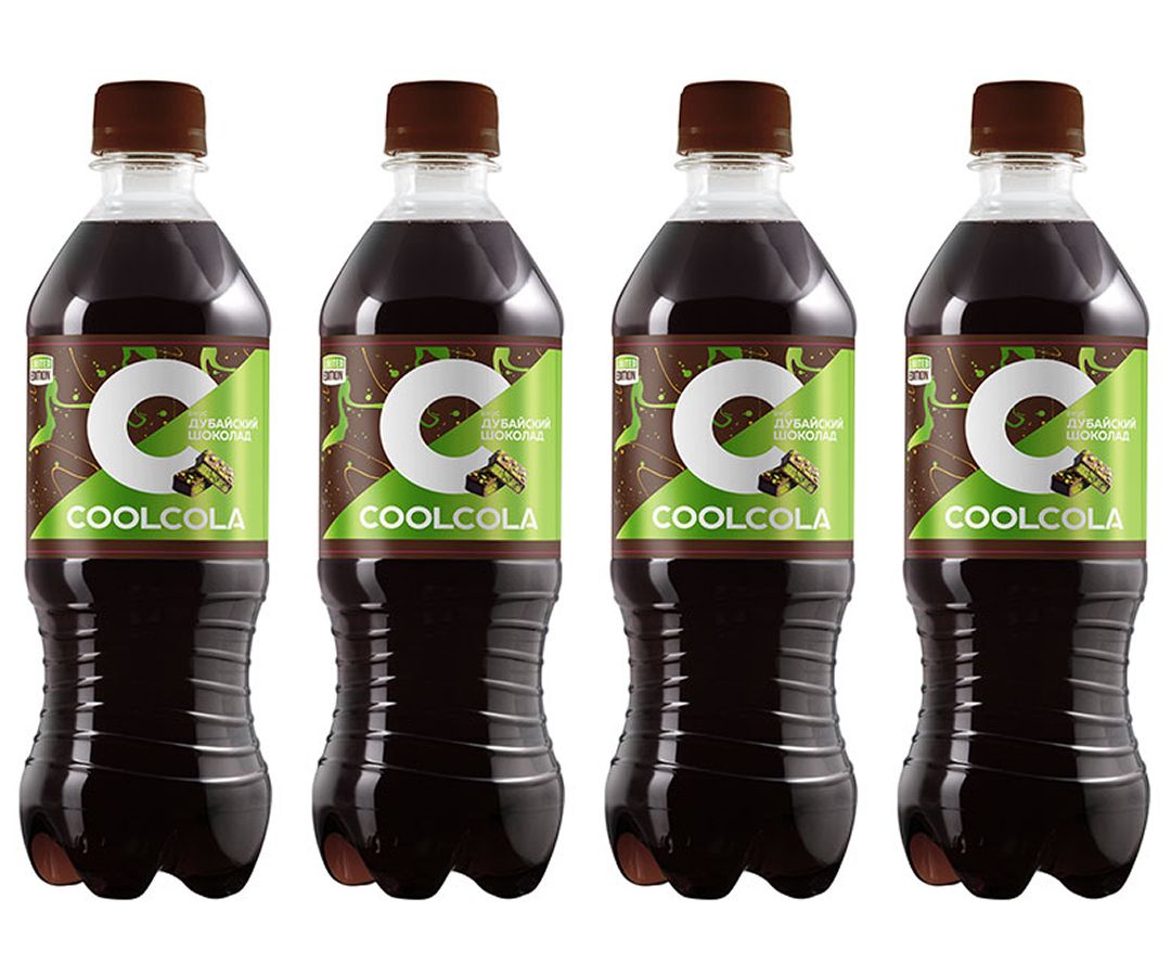 Напиток газированный Cool Cola Дубайский шоколад, 4 шт по 500 мл купить ...