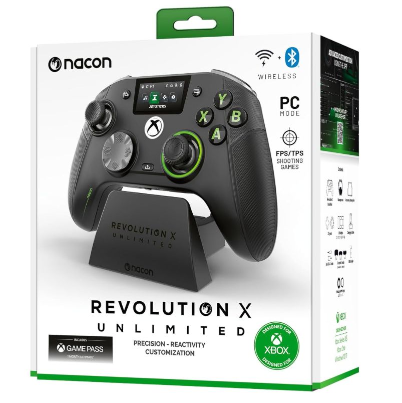 その他 NACON REVOLUTION X Unlimited Xbox/PC用コントローラー「Nacon REVOLUTION X Unlimited」レビュー