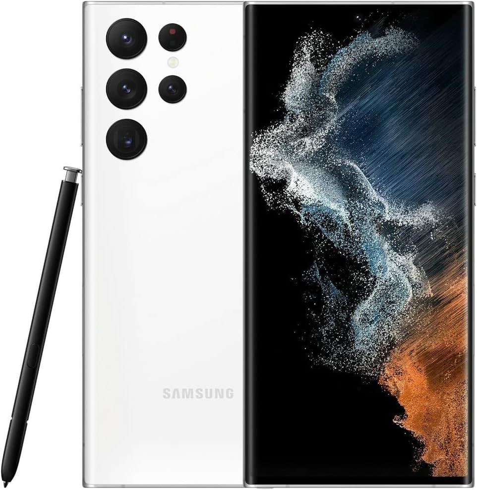 SamsungСмартфонGalaxyS22Ultra(2SIM)EU12/256ГБ,Nano-SIM,белый