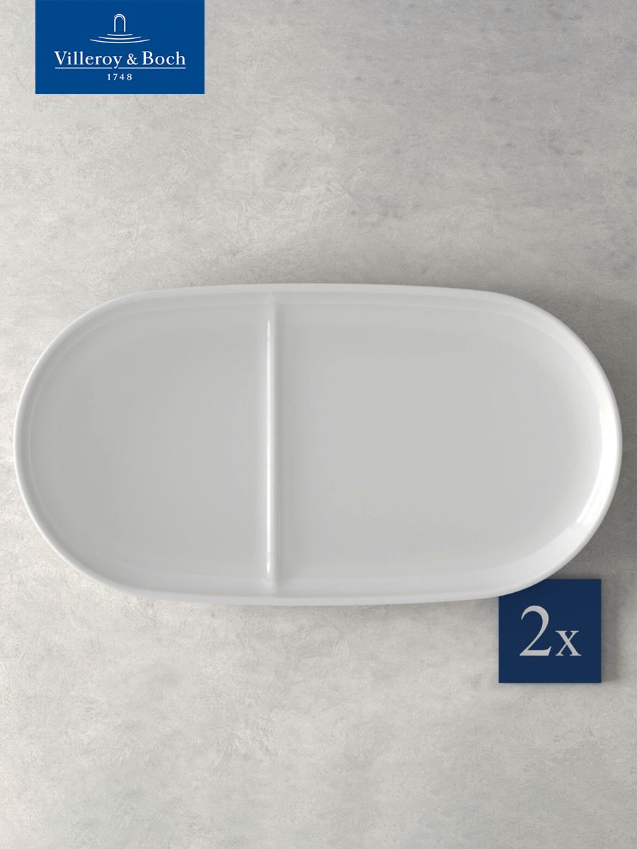 Набор тарелок/подносов 2 шт, Soup Passion, Villeroy & Boch, Премиум-Фарфор