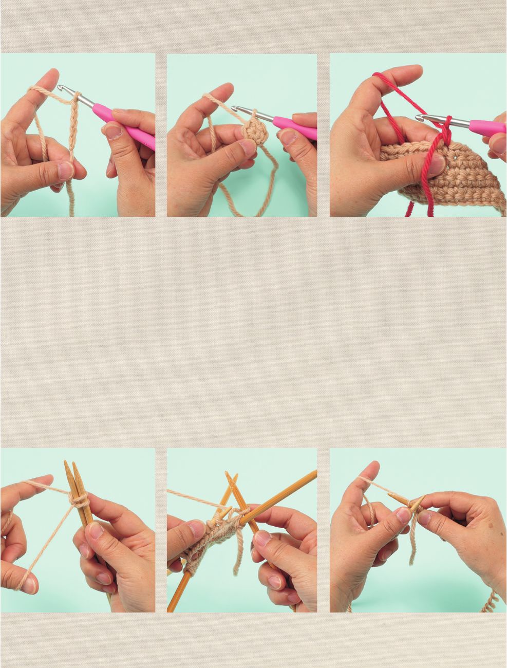 Научись вязать спицами и крючком за неделю | KAGIBARI MO BOBARI MO KICHINTO AMERU TEAMI NO KISO (English title: BASICS OF HANDKNITTING) - Ozon image 5
