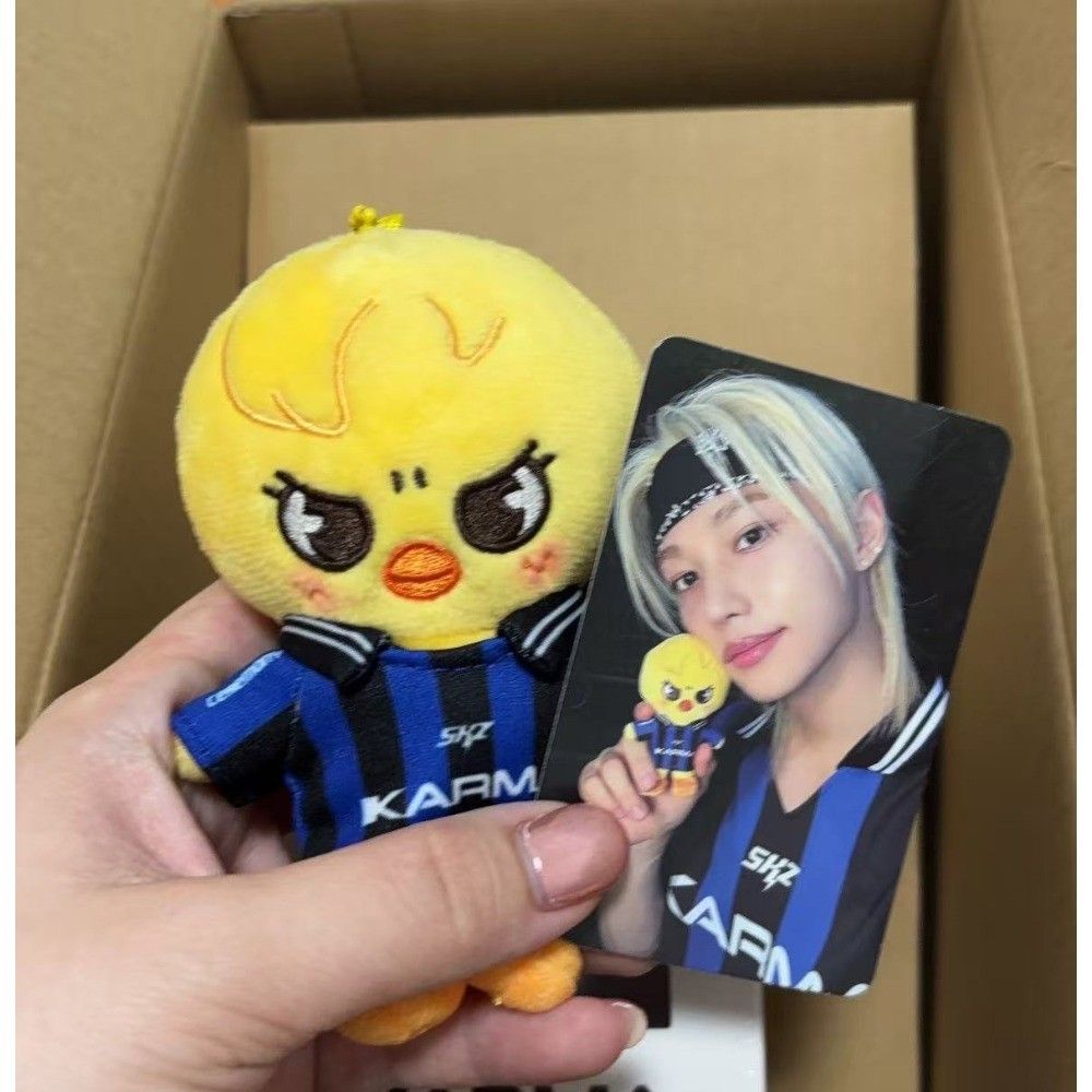 ПлюшеваяигрушкаStrayKidsKARMAмягкаякуклаSKZOO