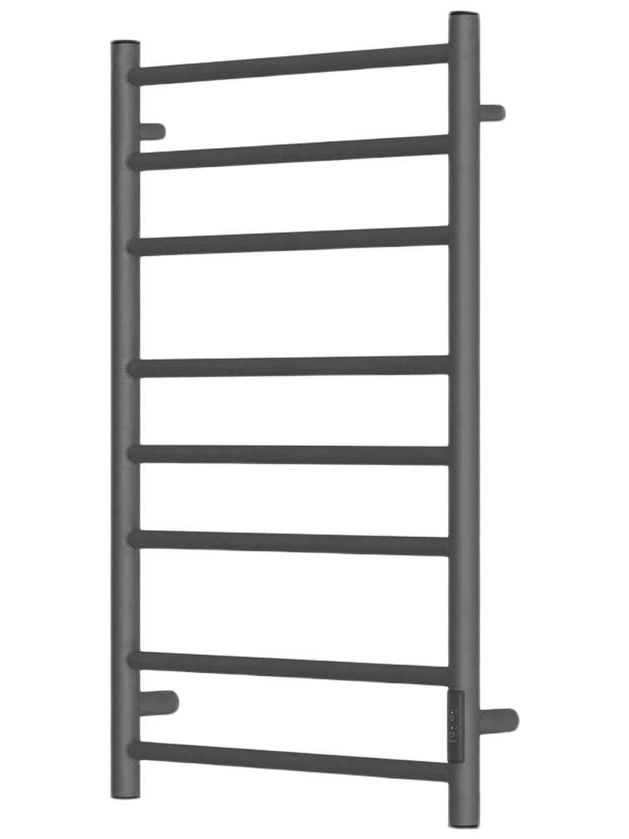 Point Полотенцесушитель электрический Point Аврора PN10848B П8 400x800 диммер справа, черный — купить в Алматы