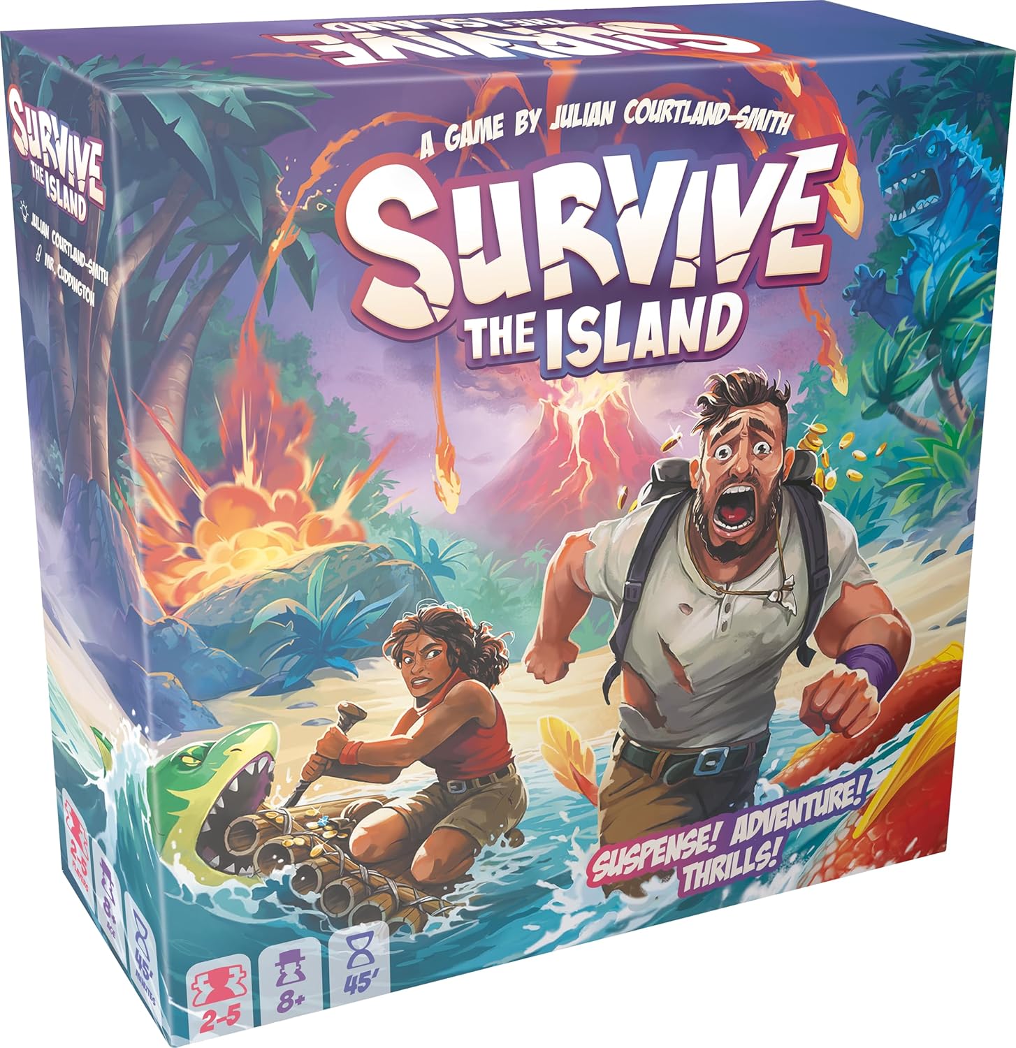 Escape from the Island / Побег с острова Настольная игра на выживание для 25 игроков