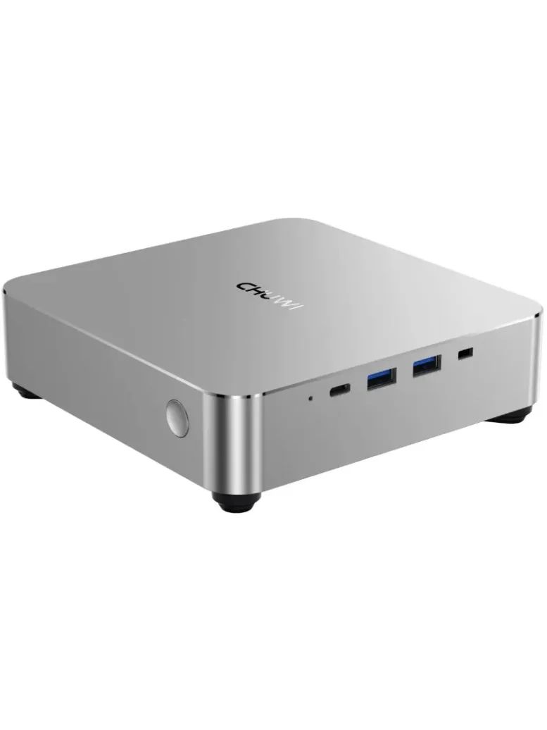 CHUWIСистемныйблокAuBoxCWI603I7(IntelCorei7-13620H,RAM16ГБ,SSD512ГБ,IntelUHDGraphics770,Windows11Pro),CWI603I7,серебристый