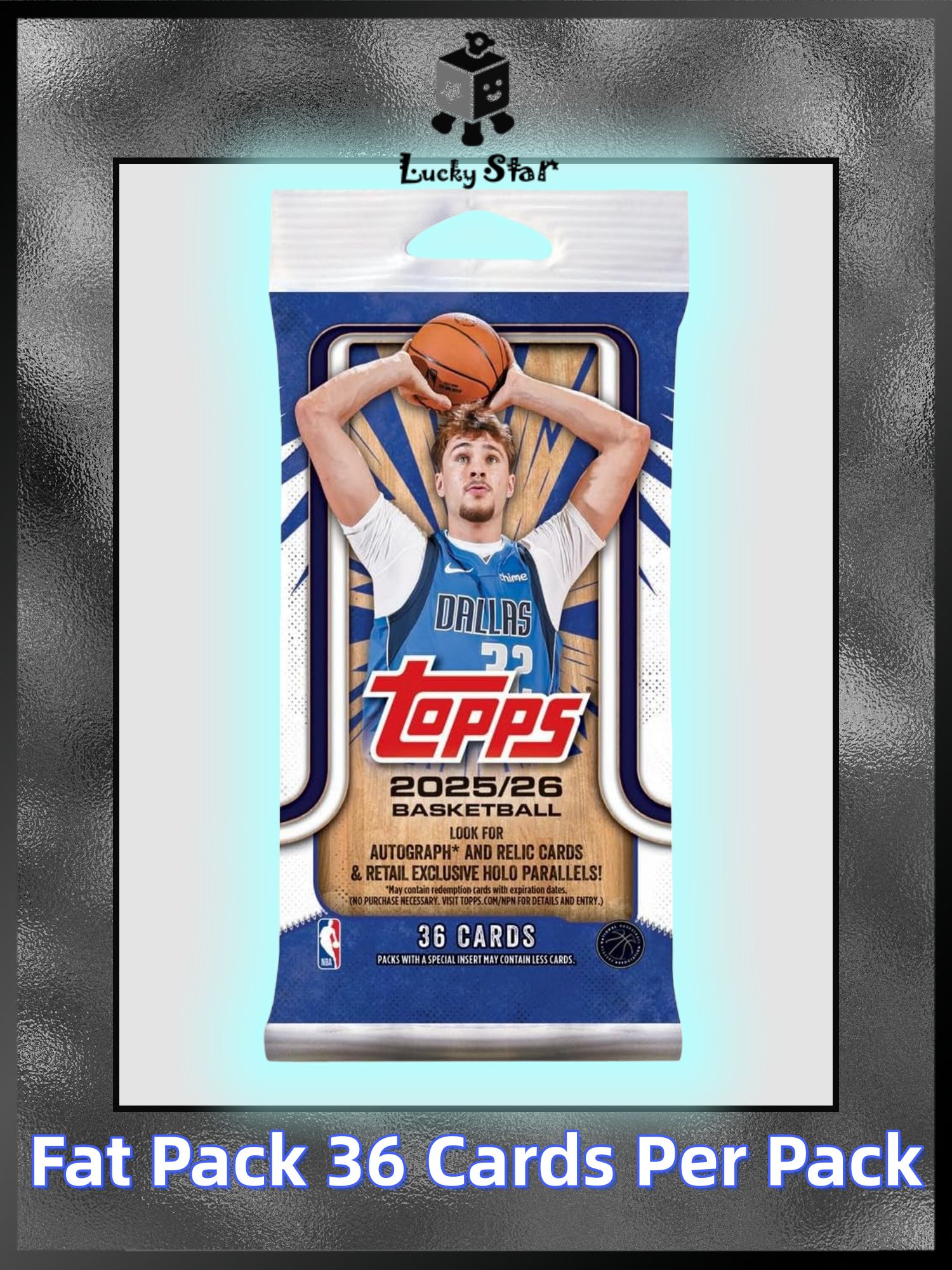 Topps 2025-26 Flagship Basketball: Фат-пак NBA ,1пакетов (36 карточки ...