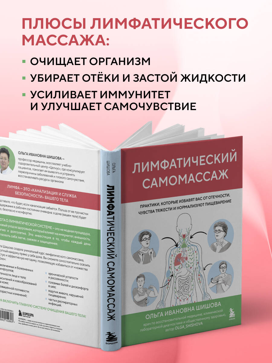 Лимфатический самомассаж. Практики, которые избавят вас от отечности, чувства тяжести и нормализуют пищеварение | Lymphatic Self-Massage: Practices to Relieve Swelling, Heaviness, and Digestive Issues - Ozon image 2