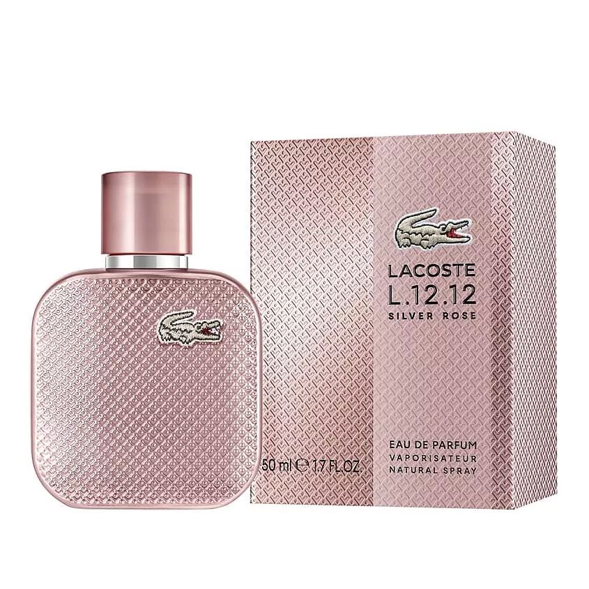 Lacoste L.12.12 SILVER ROSE Парфюмерная вода 50 мл купить