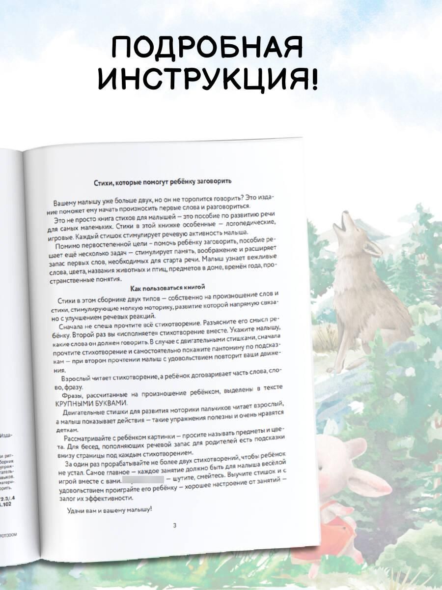 Стихи-болтушки, которые научат малыша говорить | Chatty Poems That Teach Your Baby to Speak - Ozon image 3