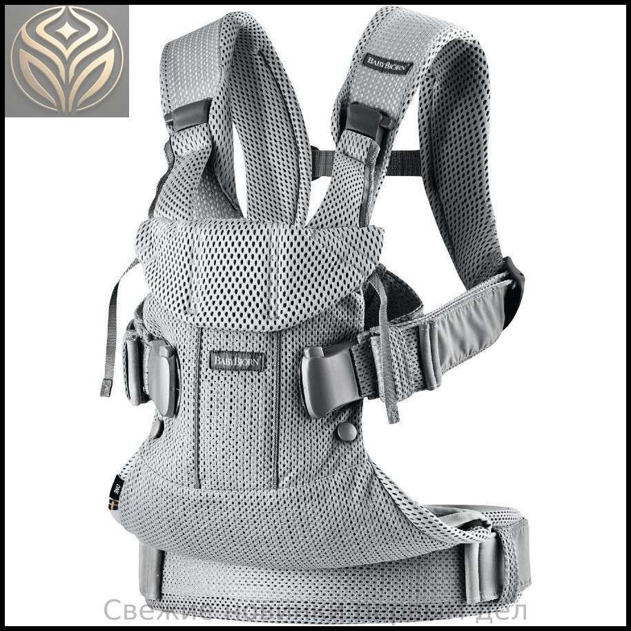 Слинг-эргорюкзак BabyBjorn One Air 3D Mesh для переноски ребенка с рождения и до 3 лет, 3 положения, #1