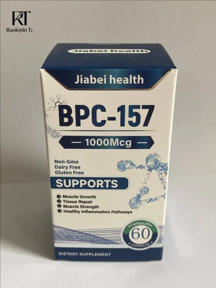 Пептид для заживления ран,желудка,суставов и связок BPC-157 Jiabei health 60 caps/ БПС-157 Jiabei Health #1