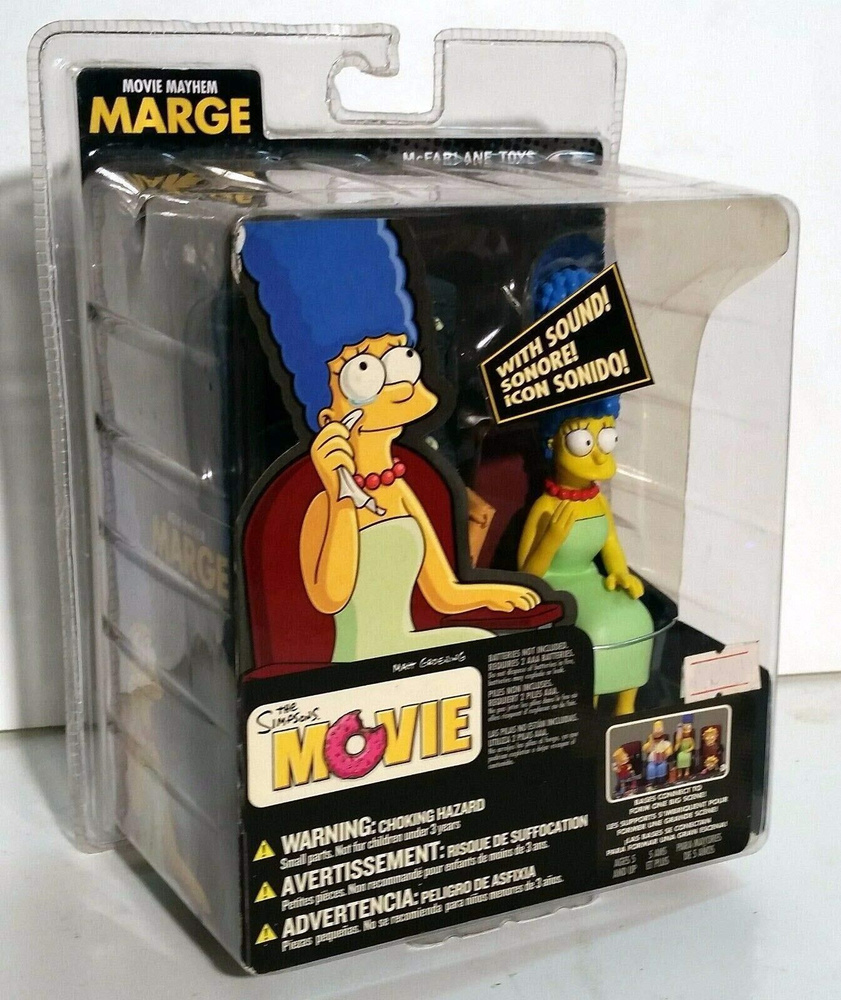 Фигурка McFarlane Toys The Simpsons Marge (with sound) купить по